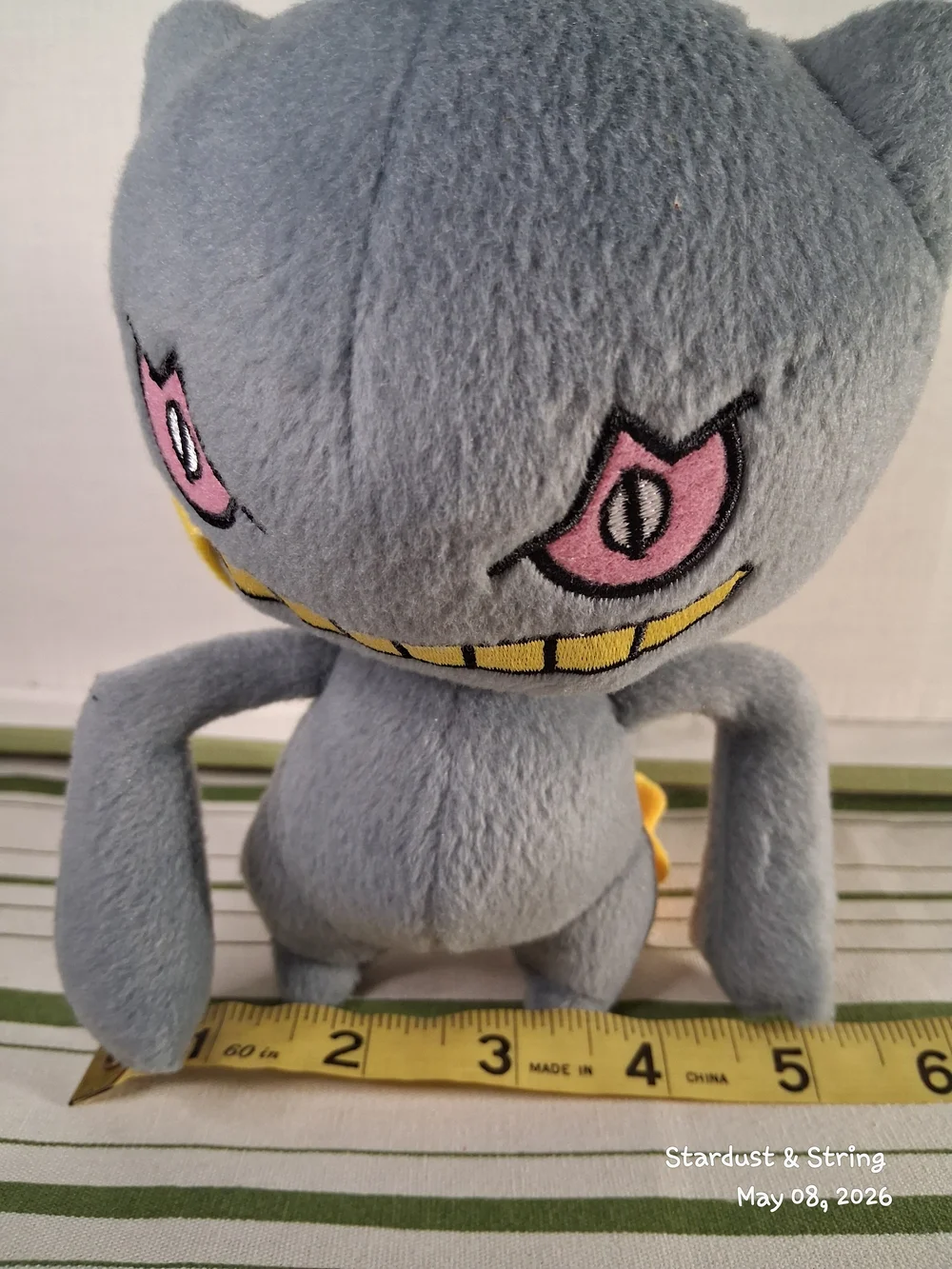 TOMY Banette Plush 8